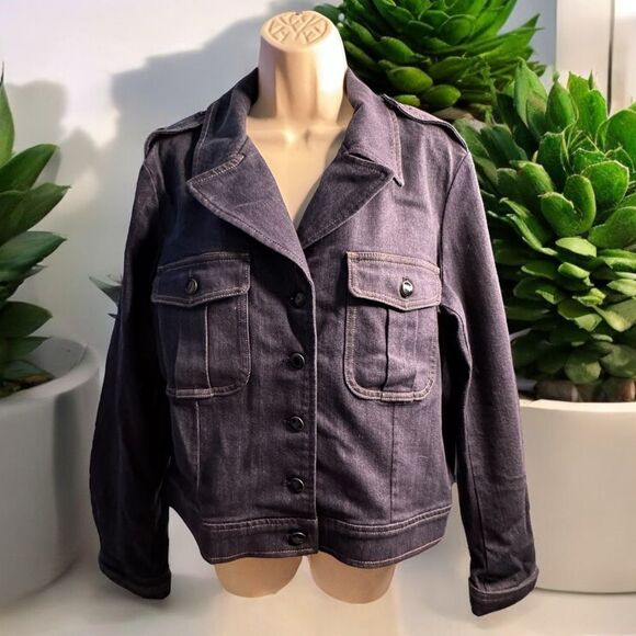 J. Crew Denim Jacket (Large) - Picture 1 of 6